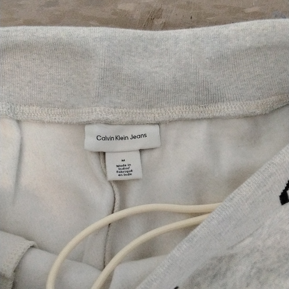 Calvin Klein Light Gray Sweatpants - Picture 2 of 5